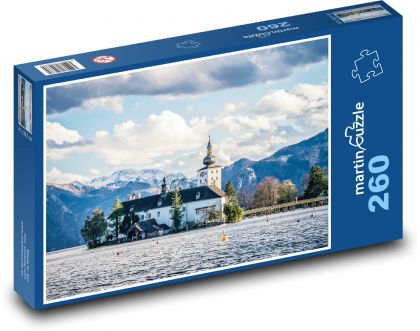 Alpine Lake - Puzzle 260 pieces, size 41x28.7 cm 
