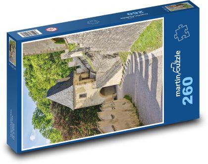 Castle - Gateway - Puzzle 260 pieces, size 41x28.7 cm 