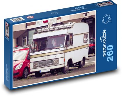 Obytný automobil - Puzzle 260 dielikov, rozmer 41x28,7 cm