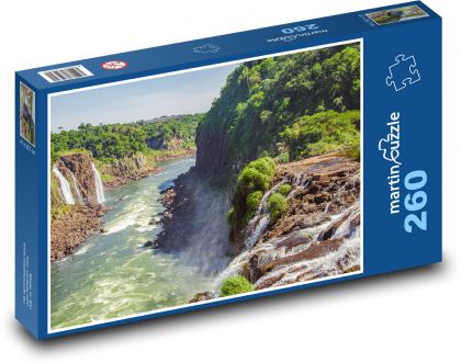 Vodopád Iguazu - Brazílie - puzzle 260 dílků