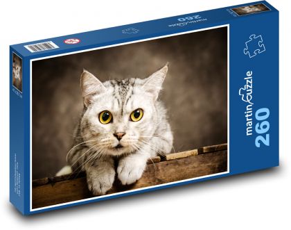 Cat - Pet - Puzzle 260 pieces, size 41x28.7 cm 