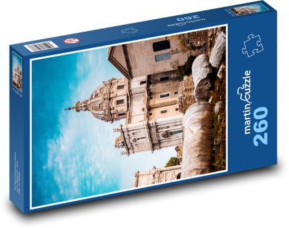 Budova - chrám - puzzle 260 dílků