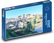 Besalu - Španělsko Puzzle 260 dílků - 41 x 28,7 cm