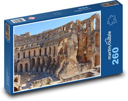 Ruiny - aréna, Rím - Puzzle 260 dielikov, rozmer 41x28,7 cm