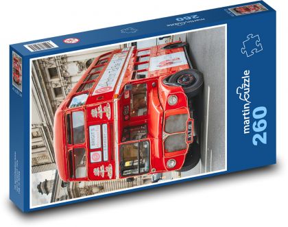 Autobus - Londýn - puzzle 260 dílků