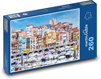 Prístavné mesto - Puzzle 260 dielikov, rozmer 41x28,7 cm