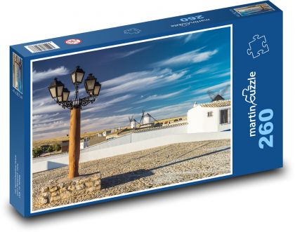 Mlyny - lucerna - Puzzle 260 dielikov, rozmer 41x28,7 cm