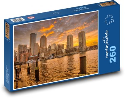 Boston - USA - Puzzle 260 dielikov, rozmer 41x28,7 cm