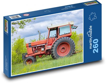 Starý traktor - puzzle 260 dílků