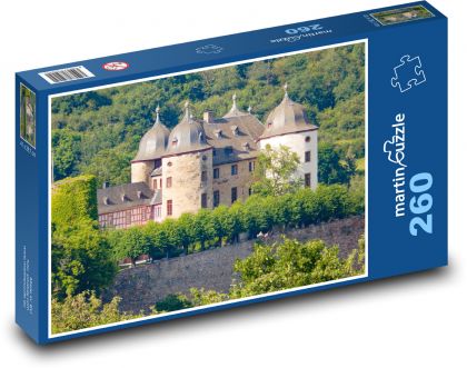 Hunsrück - hrad - Puzzle 260 dielikov, rozmer 41x28,7 cm