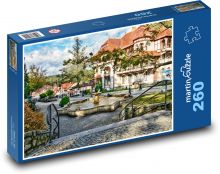 Kúpeľné mesto Puzzle 260 dielikov - 41 x 28,7 cm