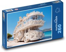 Autobus pri mori Puzzle 260 dielikov - 41 x 28,7 cm