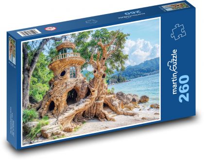 Dům na stromě - puzzle 260 dílků