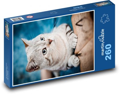 Katze - Haustier - Puzzle - 260 Teile