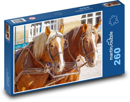 Kôň - Puzzle 260 dielikov, rozmer 41x28,7 cm