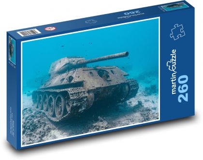 Sunken tank - Puzzle 260 pieces, size 41x28.7 cm 