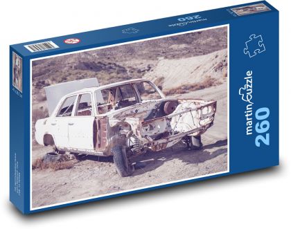 Vrak - auto - Puzzle 260 dielikov, rozmer 41x28,7 cm