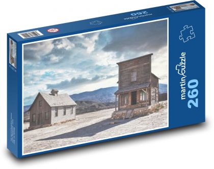Western - architecture - Puzzle 260 pieces, size 41x28.7 cm 