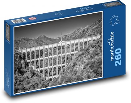 Hiszpania - akwedukt - Puzzle 260 elementów, rozmiar 41x28,7 cm