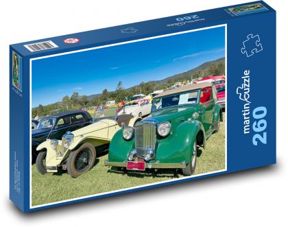 Alte Autos - Puzzle - 260 Teile
