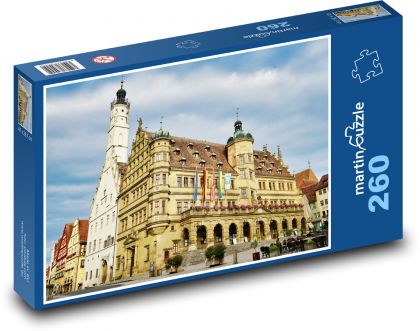 Architektúra - radnica - Puzzle 260 dielikov, rozmer 41x28,7 cm