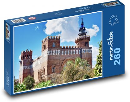 Španělsko - Barcelona - puzzle 260 dílků