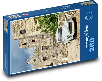 Kamenné domy - Puzzle 260 dielikov, rozmer 41x28,7 cm