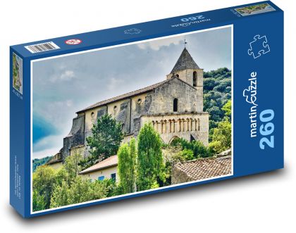 Staroveký kostol - Puzzle 260 dielikov, rozmer 41x28,7 cm