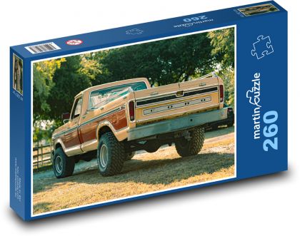 Americké vyzdvihnutie - Puzzle 260 dielikov, rozmer 41x28,7 cm