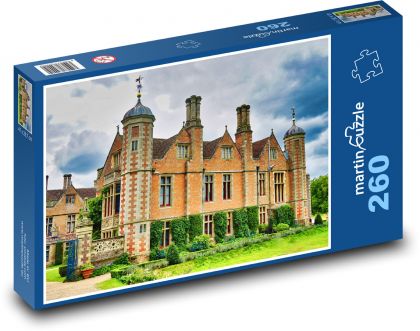 Brytyjska siedziba - Puzzle 260 elementów, rozmiar 41x28,7 cm