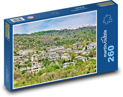 Häuser - Landschaft - Puzzle - 260 Teile