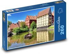 Architektura - Jezioro Puzzle 260 elementów - 41x28,7 cm