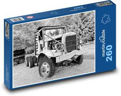 Ciężarówka - Puzzle 260 elementów, rozmiar 41x28,7 cm