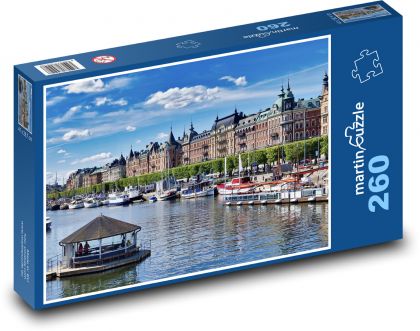Švédsko - Stockholm - puzzle 260 dílků