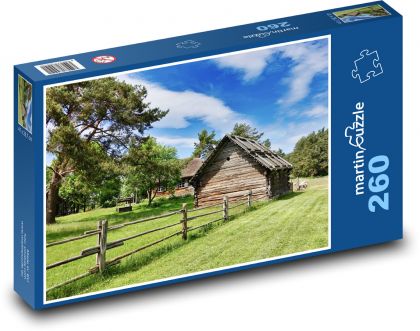 Farma - stodola - Puzzle 260 dielikov, rozmer 41x28,7 cm