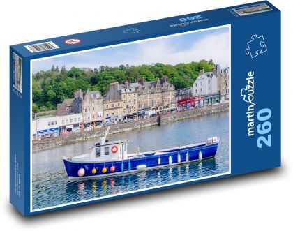 Schottland - Hafen - Puzzle - 260 Teile