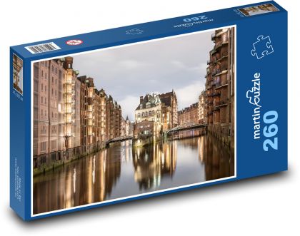 Německo - Hamburg - puzzle 260 dílků