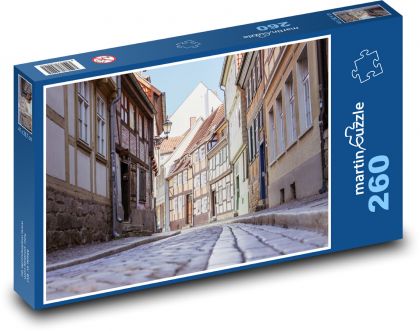 Saksonia - Quedlinburg - Puzzle 260 elementów, rozmiar 41x28,7 cm