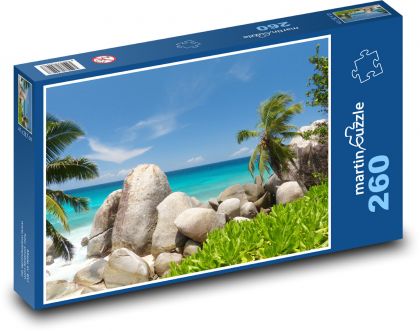 Seychellen - Strand - Puzzle - 260 Teile