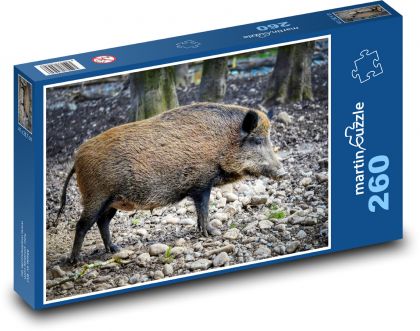 Kanec v lese - Puzzle 260 dielikov, rozmer 41x28,7 cm