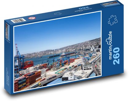 Hafen - Chile - Puzzle - 260 Teile