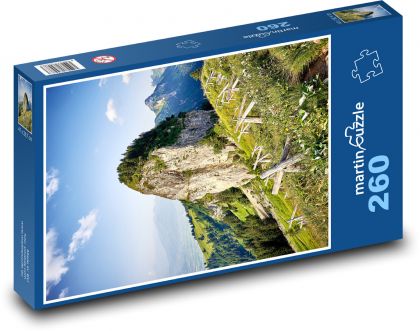 Switzerland - Appenzell - Puzzle 260 pieces, size 41x28.7 cm 