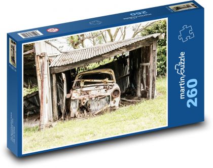 Auto - vrak - puzzle 260 dílků