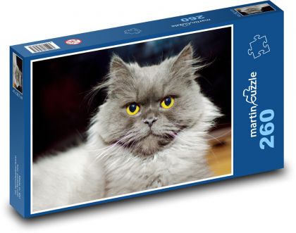 Mačka - mačiatko - Puzzle 260 dielikov, rozmer 41x28,7 cm