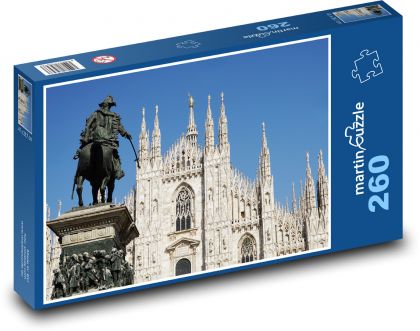 Kostel - Puzzle 260 dílků, rozměr 41x28,7 cm
