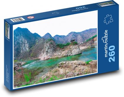 Severní Čchungčchong - Korea - Puzzle 260 dílků, rozměr 41x28,7 cm