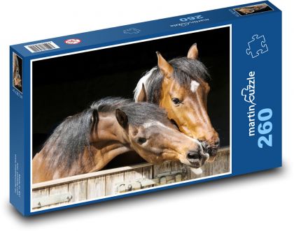 Horse - Puzzle 260 pieces, size 41x28.7 cm 
