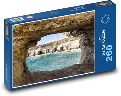 Sea caves - Puzzle 260 pieces, size 41x28.7 cm