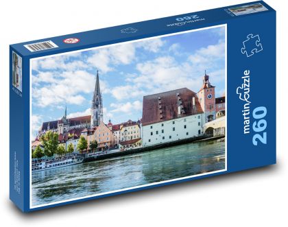 Regensburg - Germany - Puzzle 260 pieces, size 41x28.7 cm 