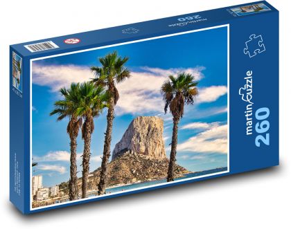 Spain - Palms - Puzzle 260 pieces, size 41x28.7 cm 